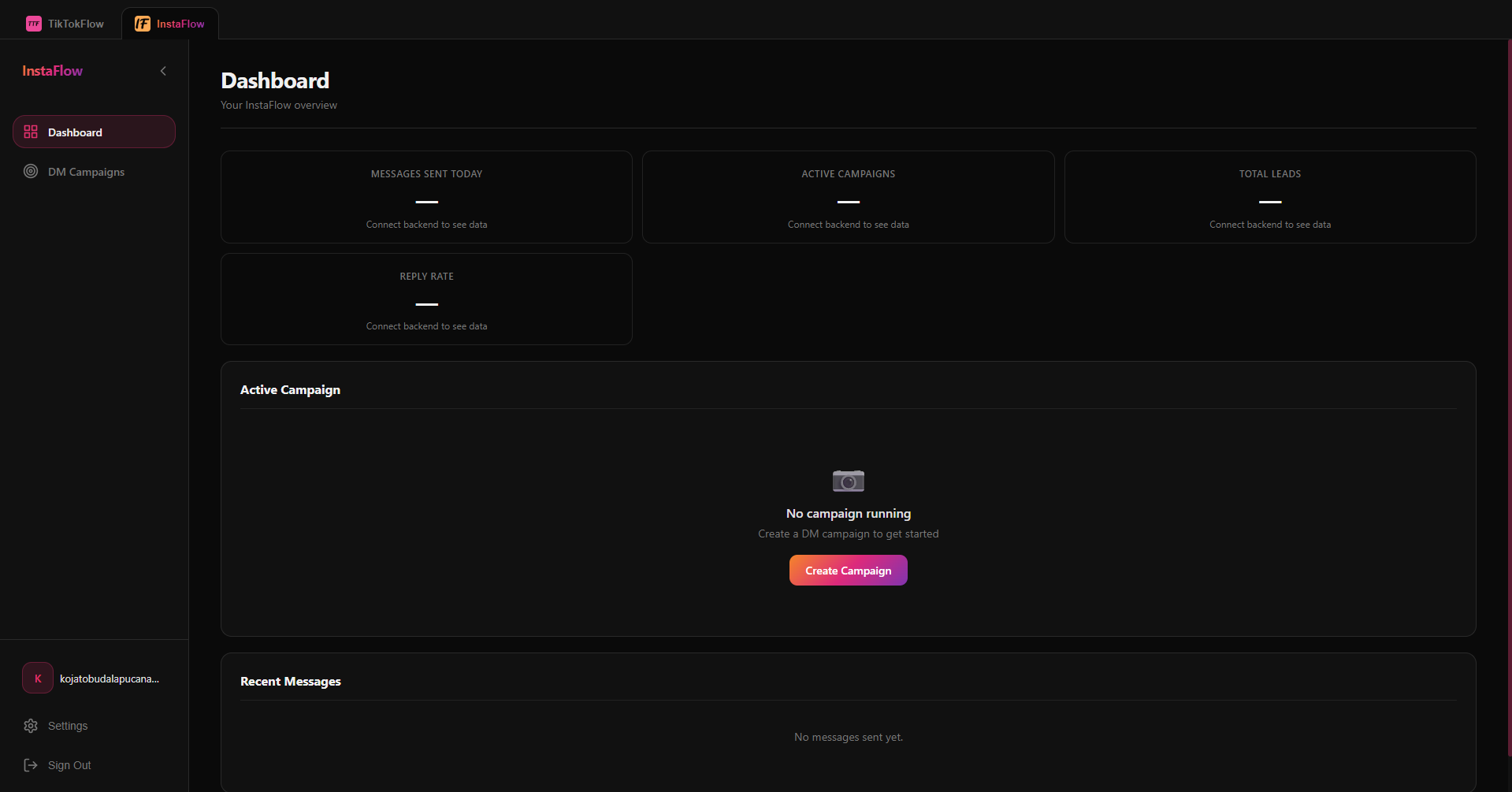 InstaFlow screenshot 1